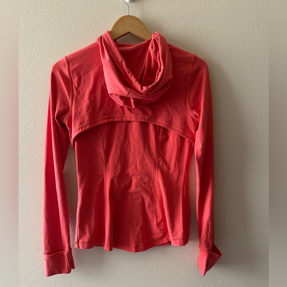Lululemon Hooded Define Jacket *Nulu size 8 Pale Raspberry W4BPES - Picture 5 of 6